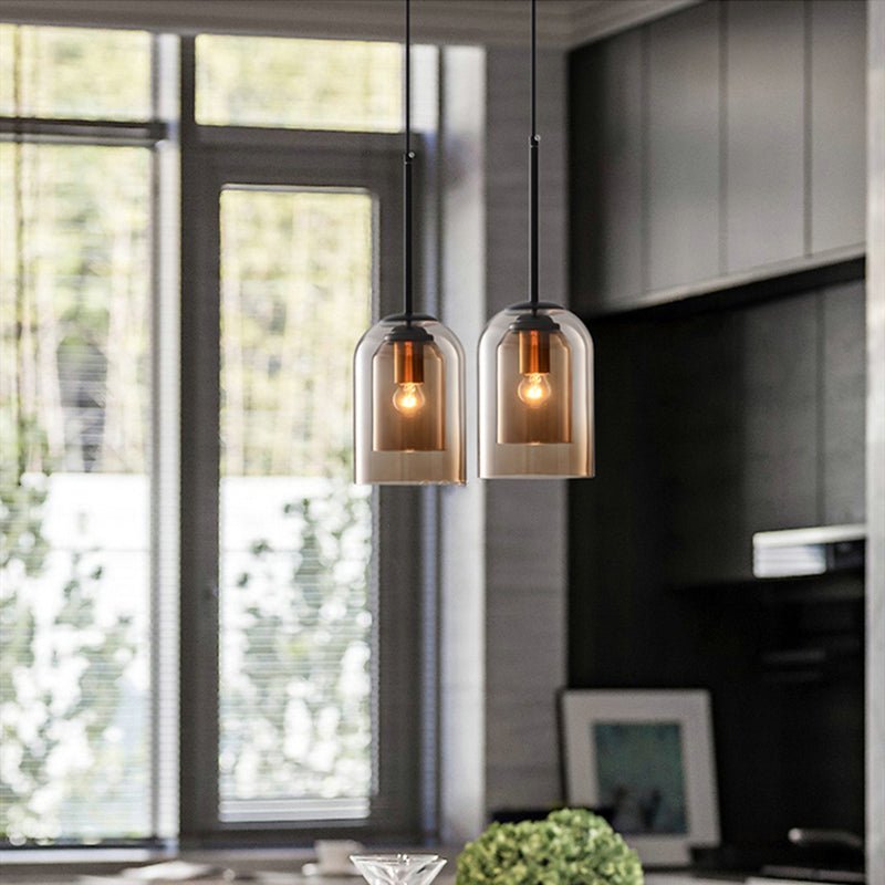 Suspension en verre double