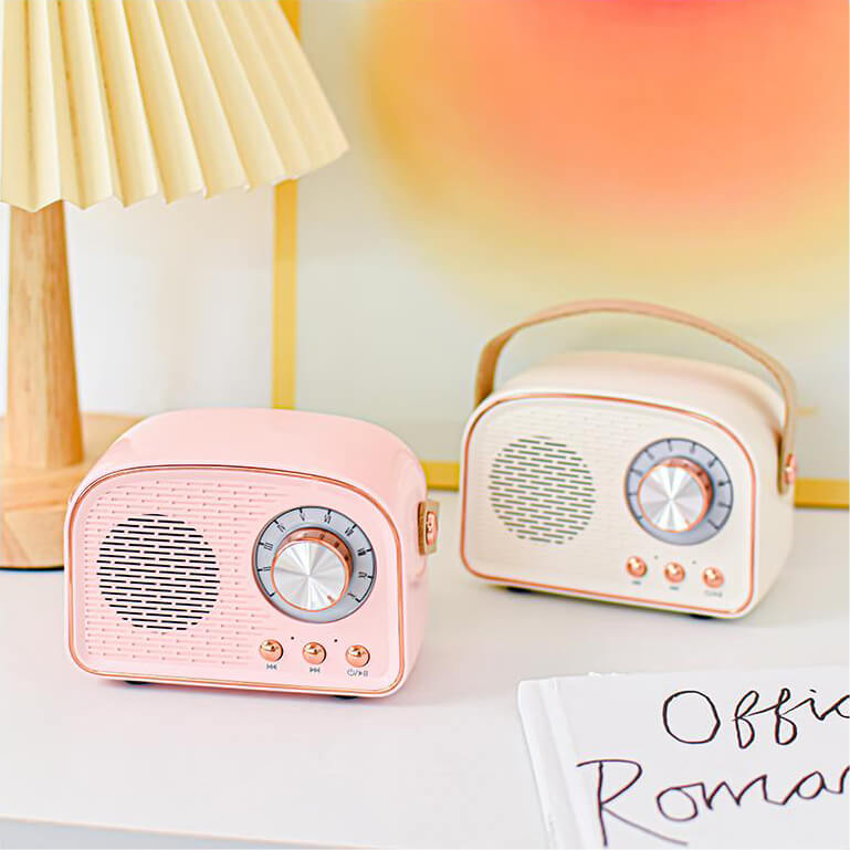 Haut-parleur RetroSound Bluetooth avec radio FM