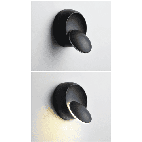Lampes rotatives - Applique murale LED ronde moderne