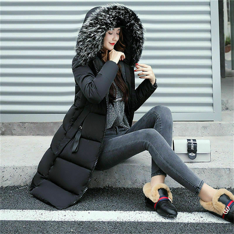 Helen - Manteau d'hiver avec col en fausse fourrure