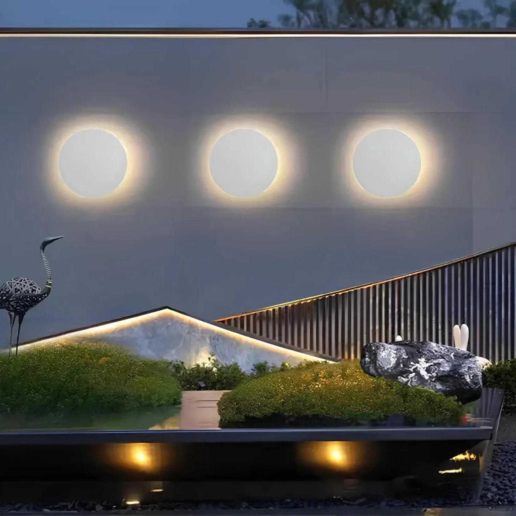 GentleGlow – Appliques murales circulaires Soft Glow pour une atmosphère chaleureuse