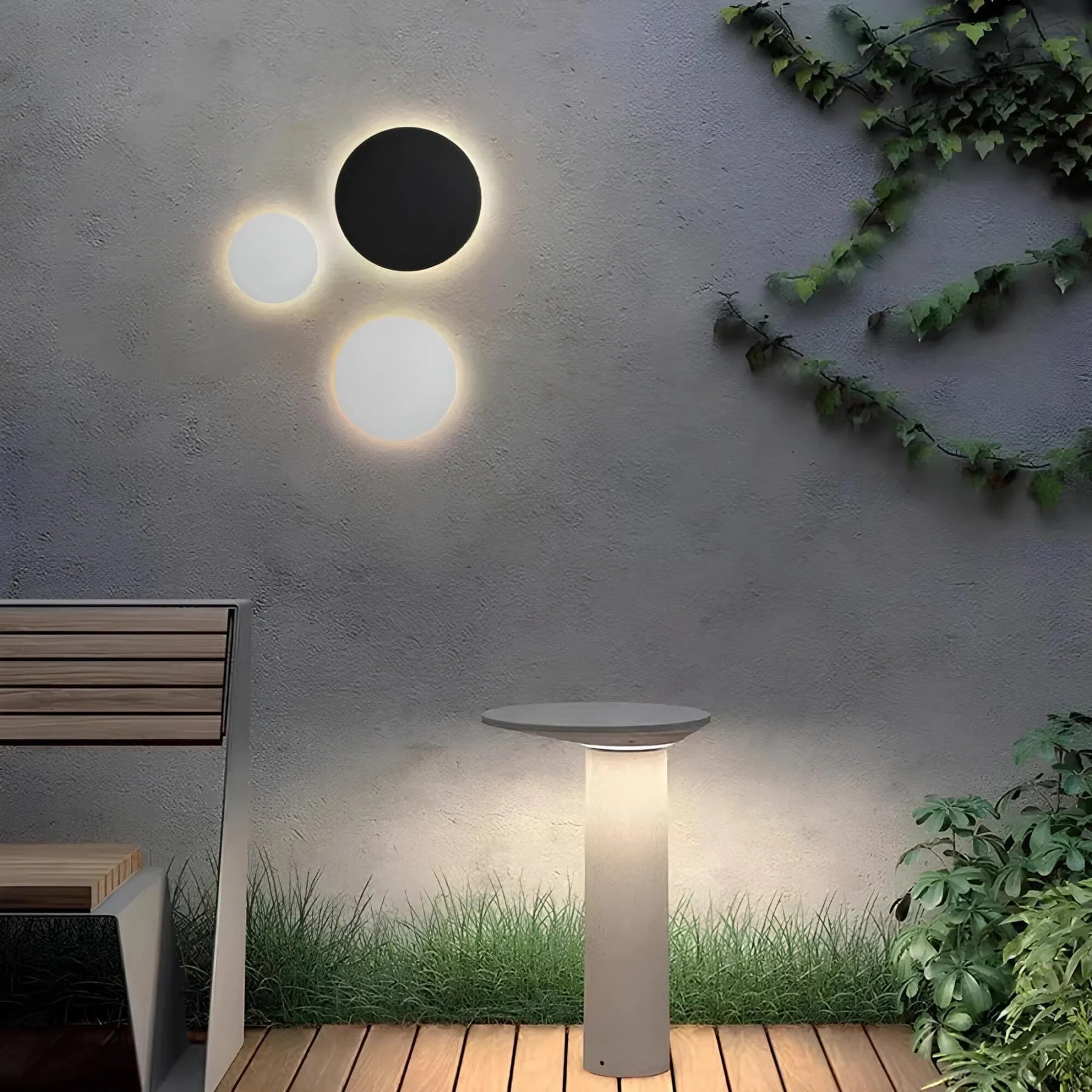 GentleGlow – Appliques murales circulaires Soft Glow pour une atmosphère chaleureuse