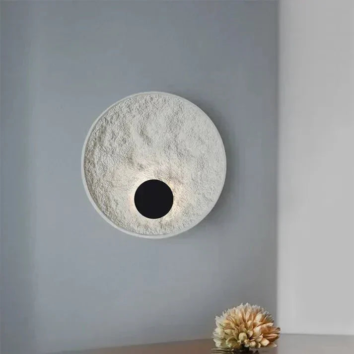 LumaHalo - Lampe murale circulaire moderne et structurée