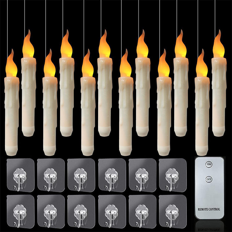 LumoFlame Bougie LED Suspendue - Éclairage Magique pour Votre Maison