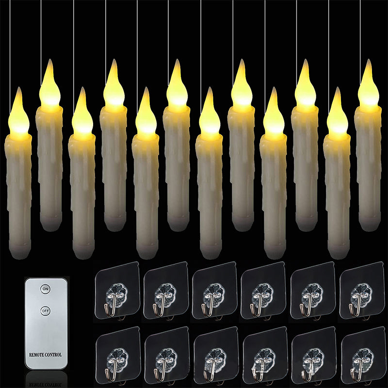 LumoFlame Bougie LED Suspendue - Éclairage Magique pour Votre Maison