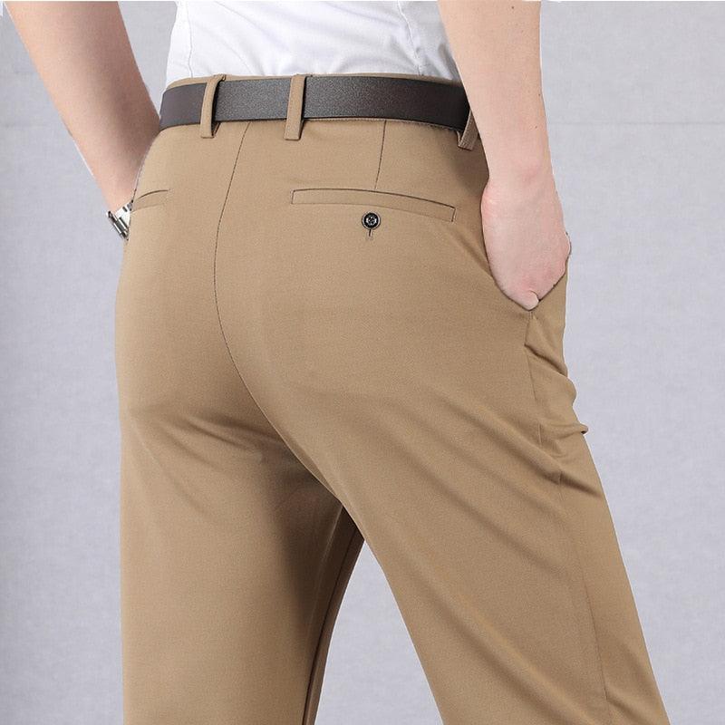 James - Pantalon slim fit avec ceinture élastique