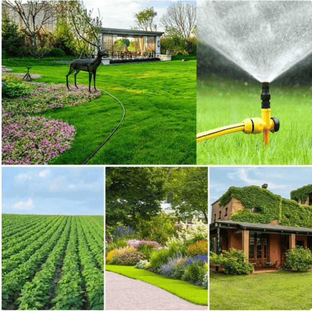 EfficientSprinklers - Arroseurs réglables pour tuyaux d'arrosage
