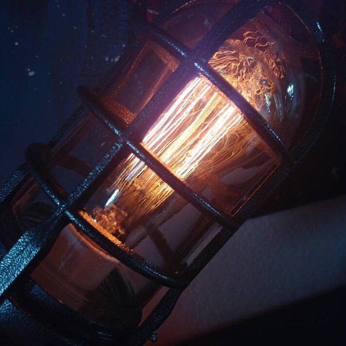 Steampunk - lampe fusée