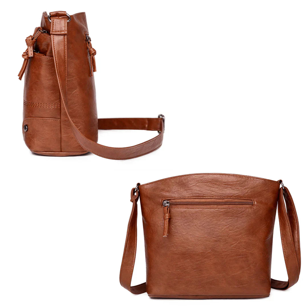 Lisbeth - Sac bandoulière en cuir synthétique