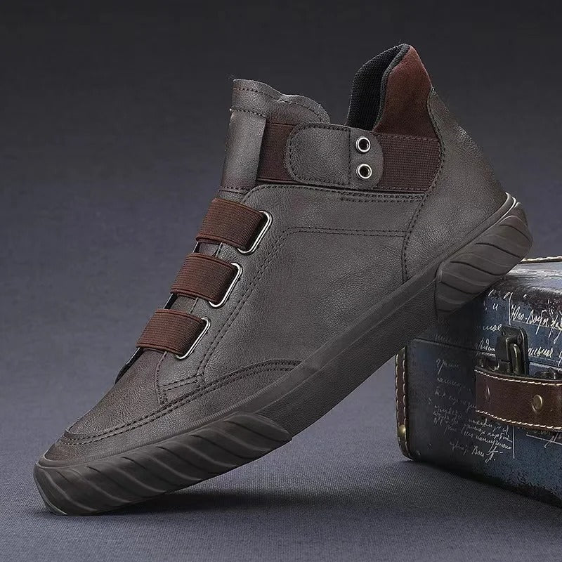 Ebbe - Bottines antidérapantes et résistantes à l'usure avec moufle et boucle