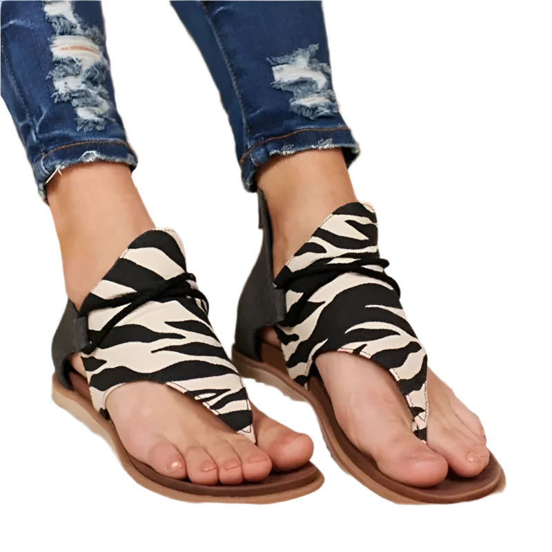 Sandales Komfort Liv – Sandales Plates pour Femmes avec Style et Légèreté