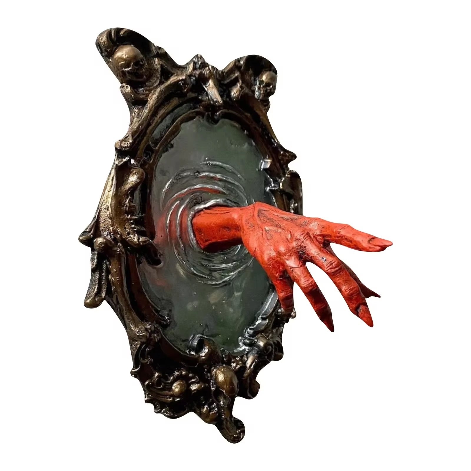 WraithClutch – Décoration de baguette avec main fantôme pour la décoration d'Halloween