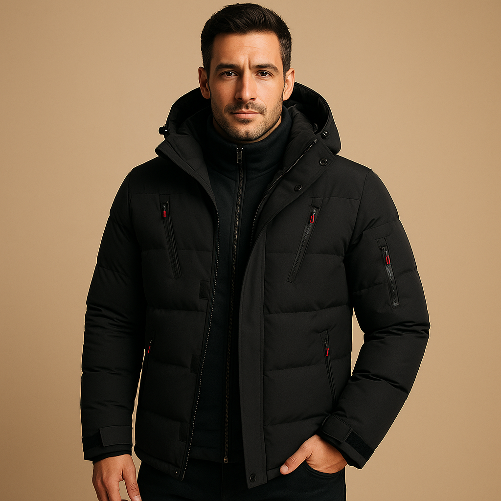 Veste d'hiver imperméable pour hommes avec doublure chaude | Joris