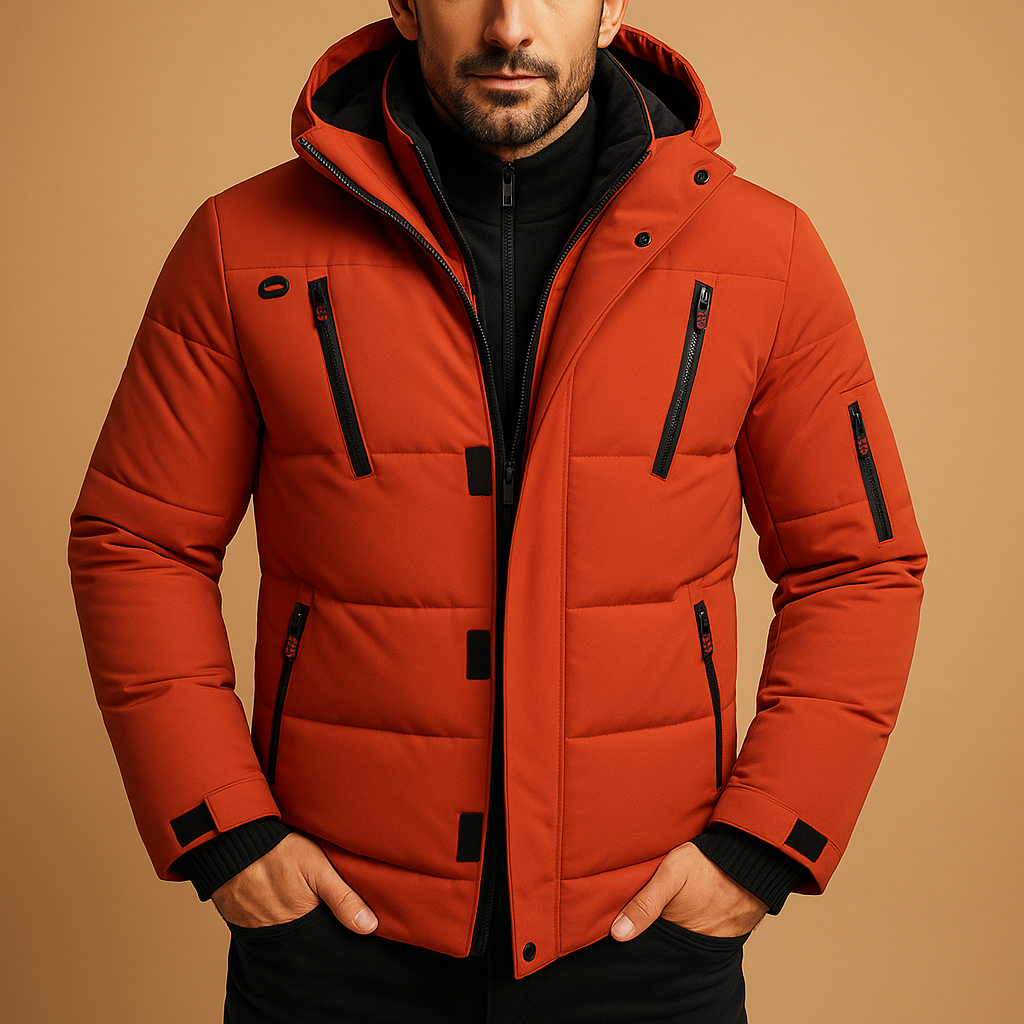 Veste d'hiver imperméable pour hommes avec doublure chaude | Joris
