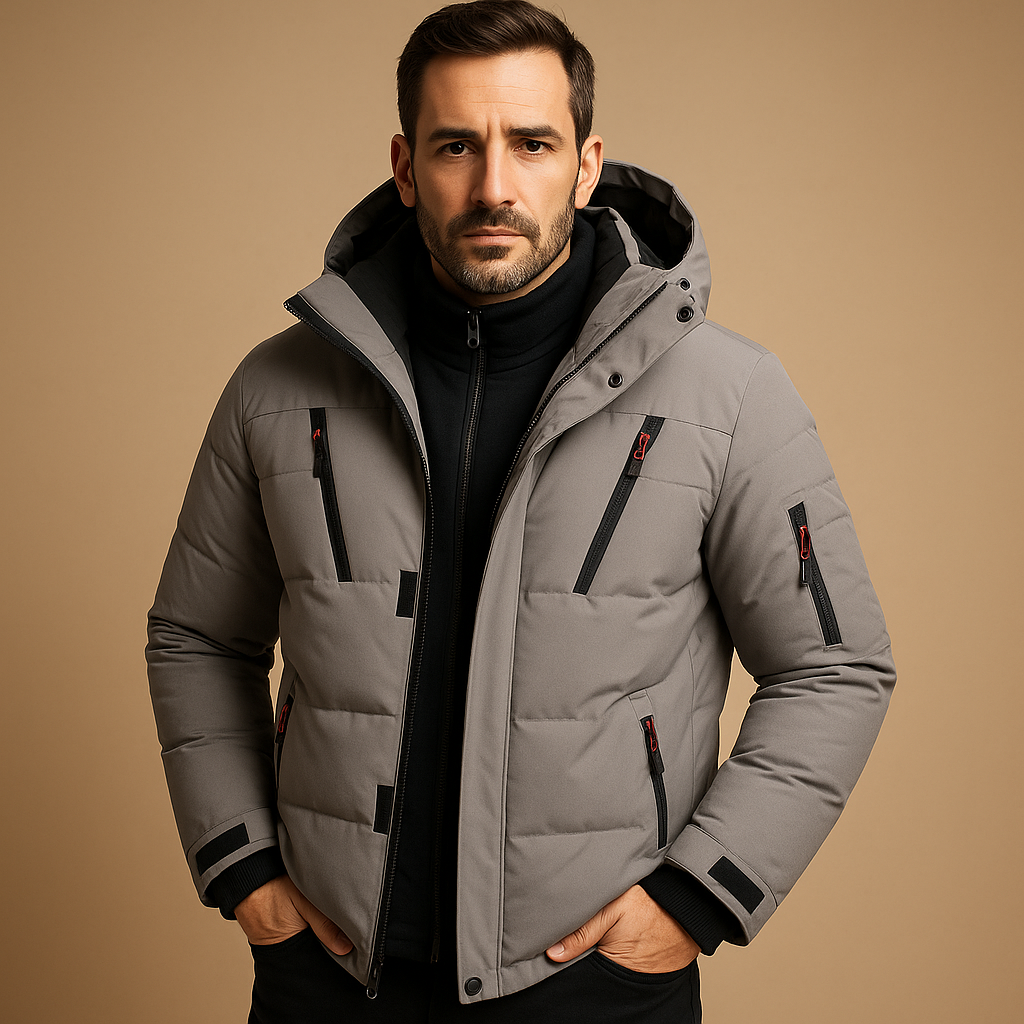 Veste d'hiver imperméable pour hommes avec doublure chaude | Joris