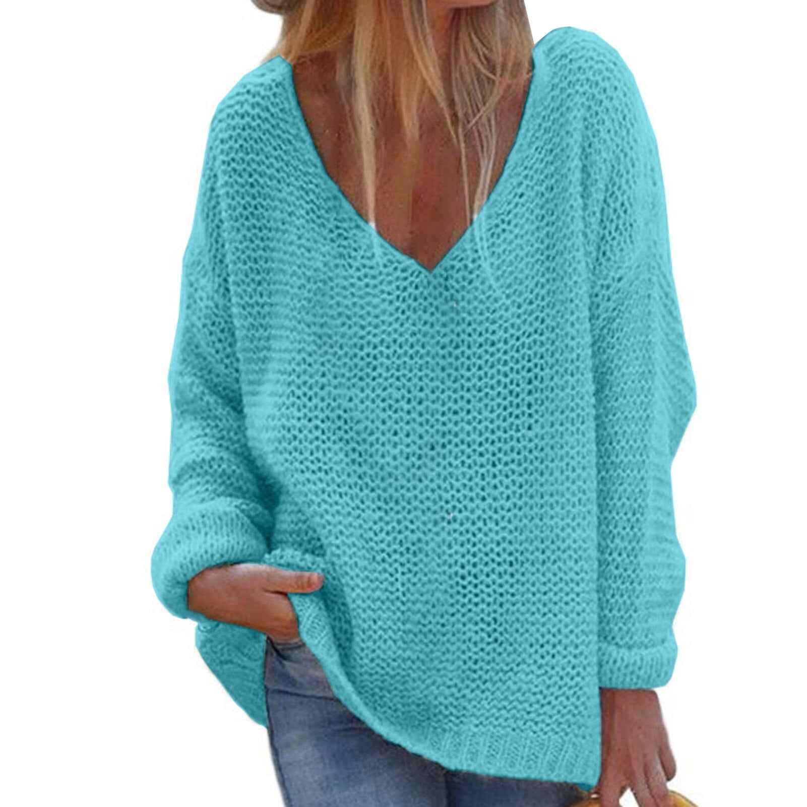 Chic | Haut en tricot à manches longues élégant
