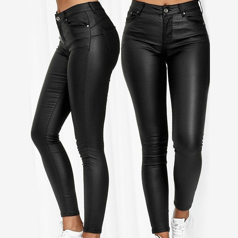 Pantalons pour femmes Sofie confortables en pleine longueur avec taille élastique