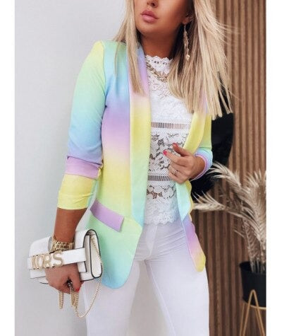 Blazer batik chic