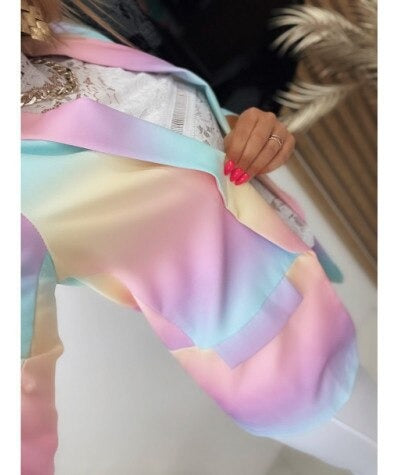 Blazer batik chic